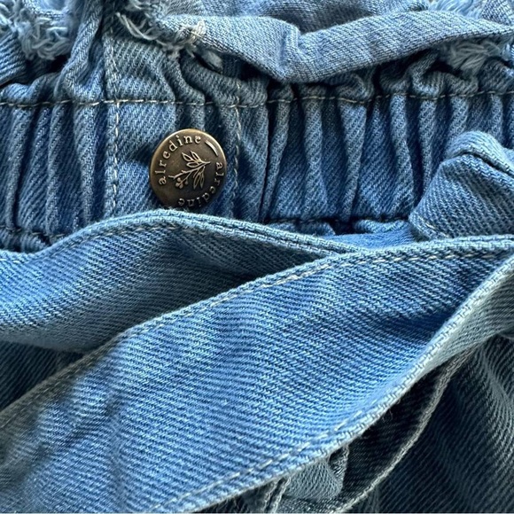 Women’s Paper bag Waist Denim Skirt NEW_Size small - Picture 4 of 6